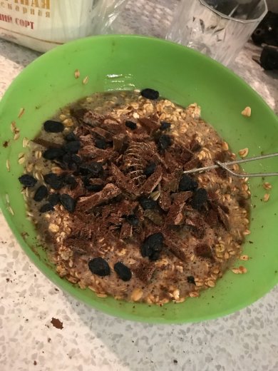 Овсяное печенье 🍪 с капельным  шоколадом 🍫 и кусочками орехов 🌰 - Шаг 8