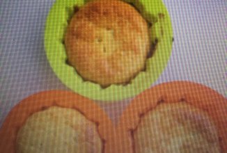 Маффины творожные с бананом