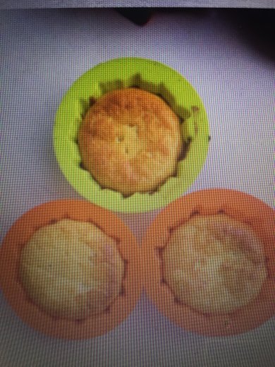 Маффины творожные с бананом