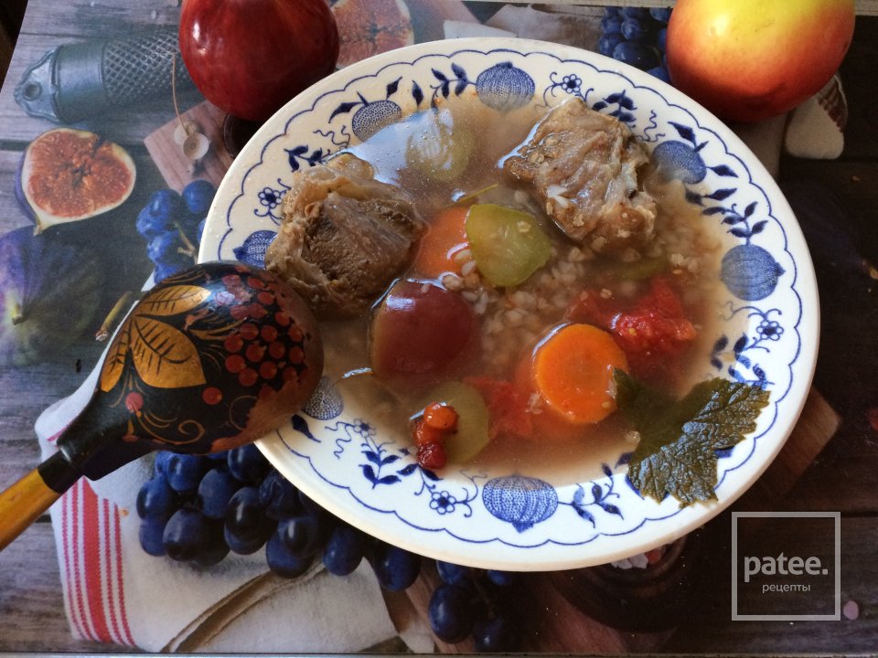 Рассольник 🍛🥒🥕 - Шаг 7