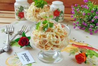 Салат из курицы с редькой "Архиерейский"