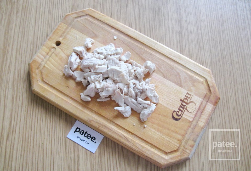 Салат из курицы с редькой "Архиерейский" - Шаг 3