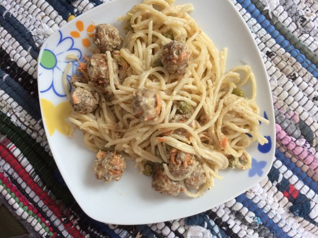Спагетти 🍝 с соусом "Болонез"