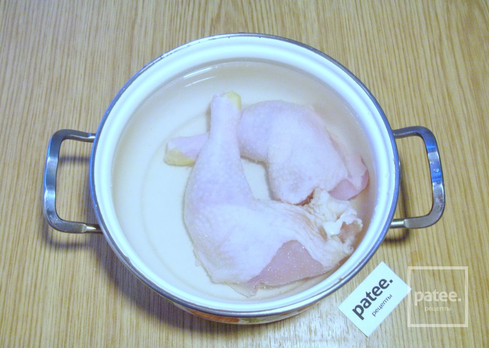 Мясная солянка с куриными желудками - Шаг 2
