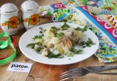 Капуста, тушенная с картошкой