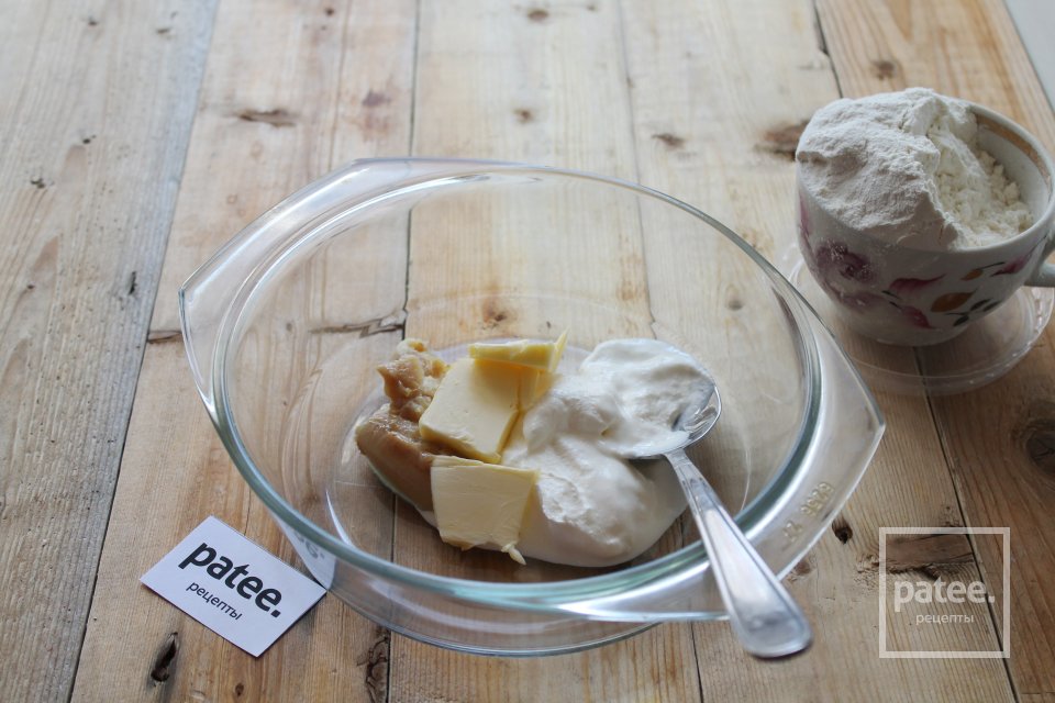 Открытый пирог с куриным паштетом - Шаг 3