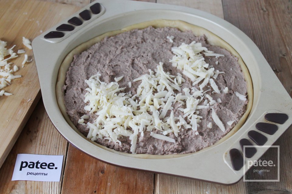 Открытый пирог с куриным паштетом - Шаг 9