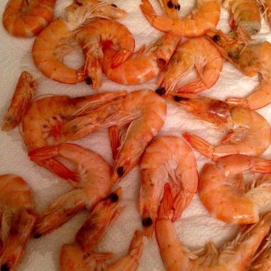 Жаренные креветки с чесноком - Шаг 1