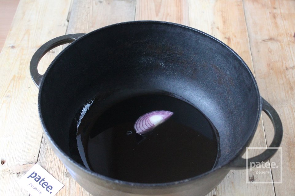 Плов с курицей в казане - Шаг 4