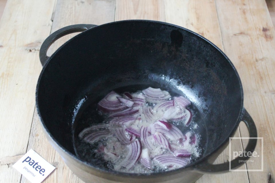 Плов с курицей в казане - Шаг 5