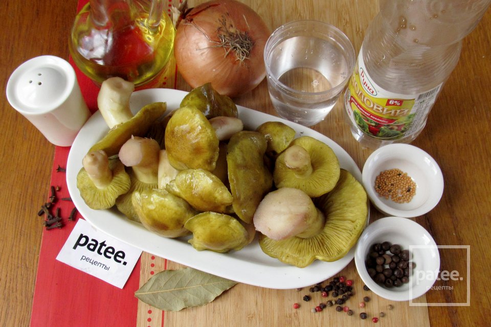 Маринованные рядовки - Шаг 1