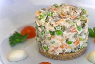 Оливье с тунцом