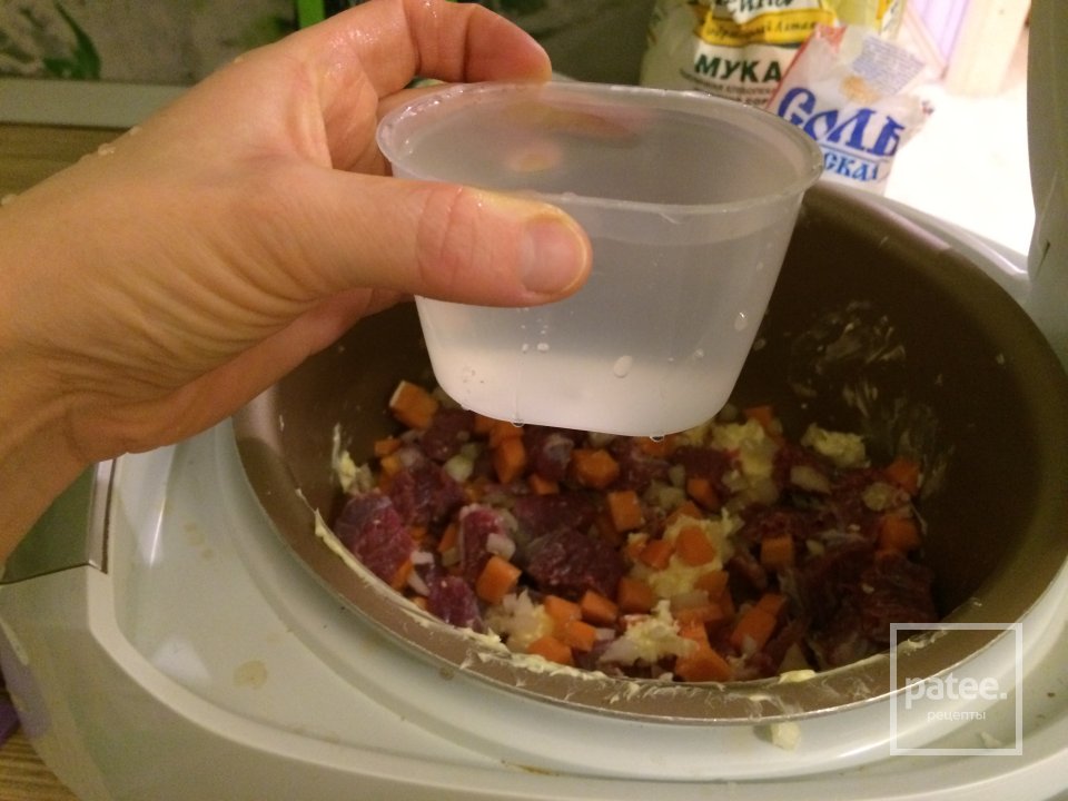 Мясное рагу с горошком в мультиварке (ребёнку 1,5 года) - Шаг 5