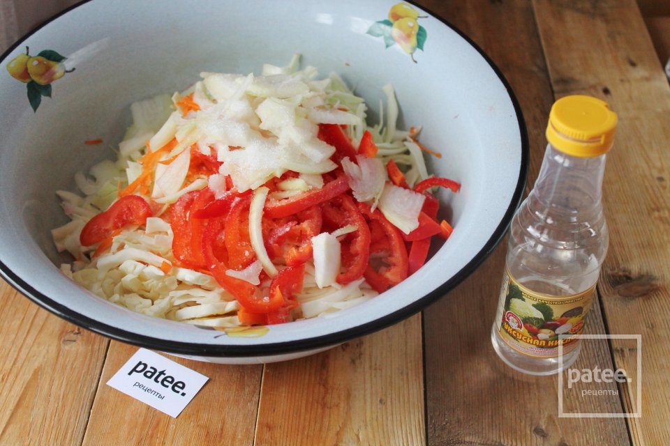 Салат на зиму "Пальчики оближешь" - Шаг 9