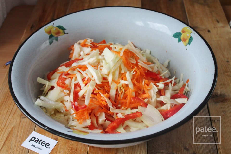 Салат на зиму "Пальчики оближешь" - Шаг 10