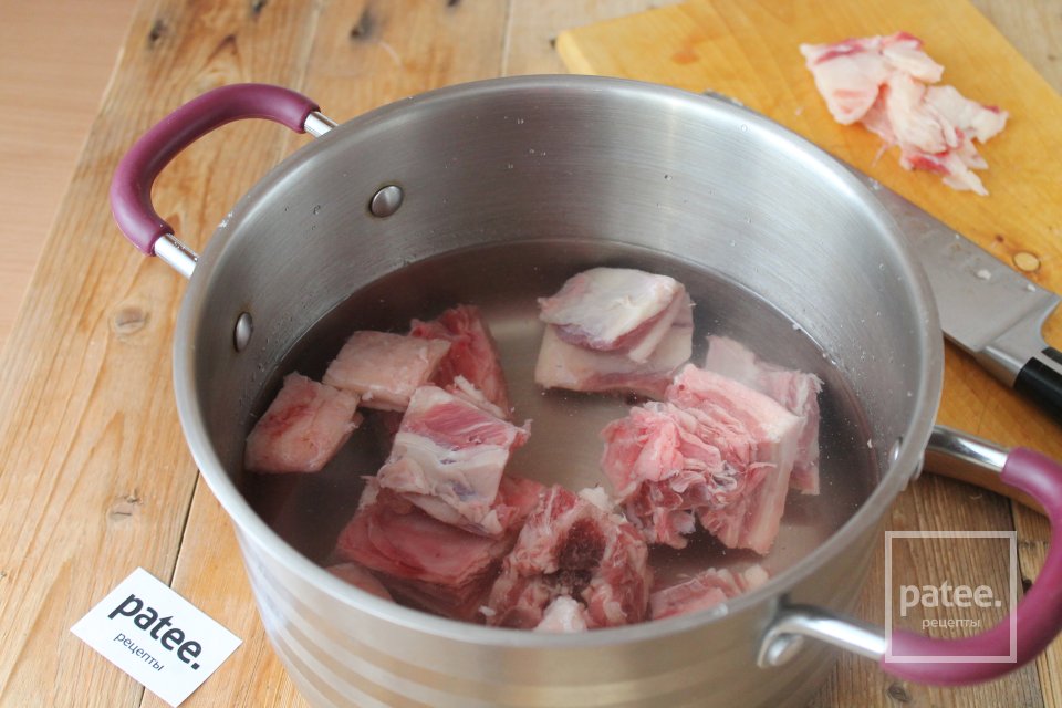 Рассольник с перловкой и говядиной - Шаг 3