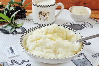 Молочная рисовая каша как в детском саду