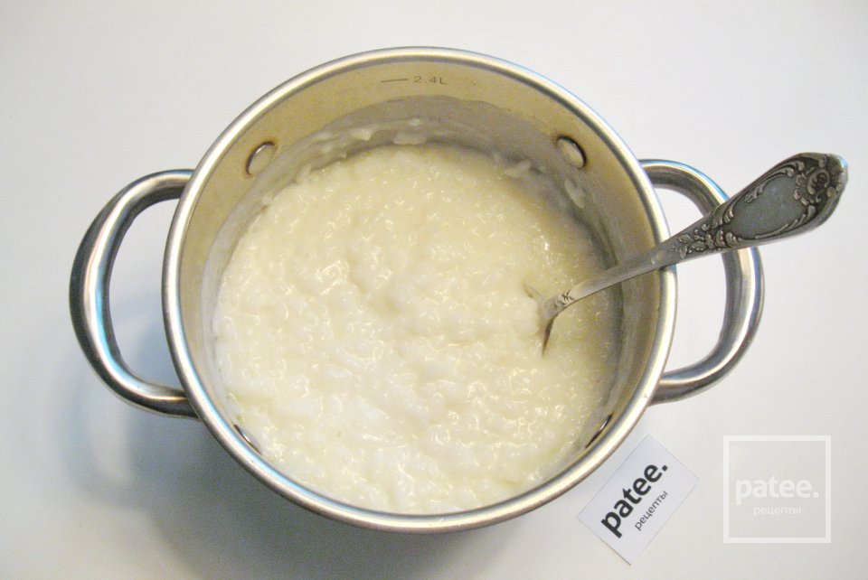 Молочная рисовая каша как в детском саду - Шаг 10