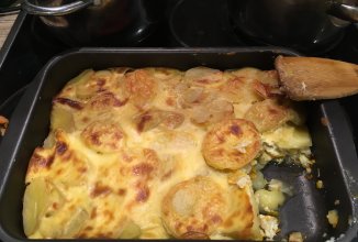 Детская рыбная запеканка