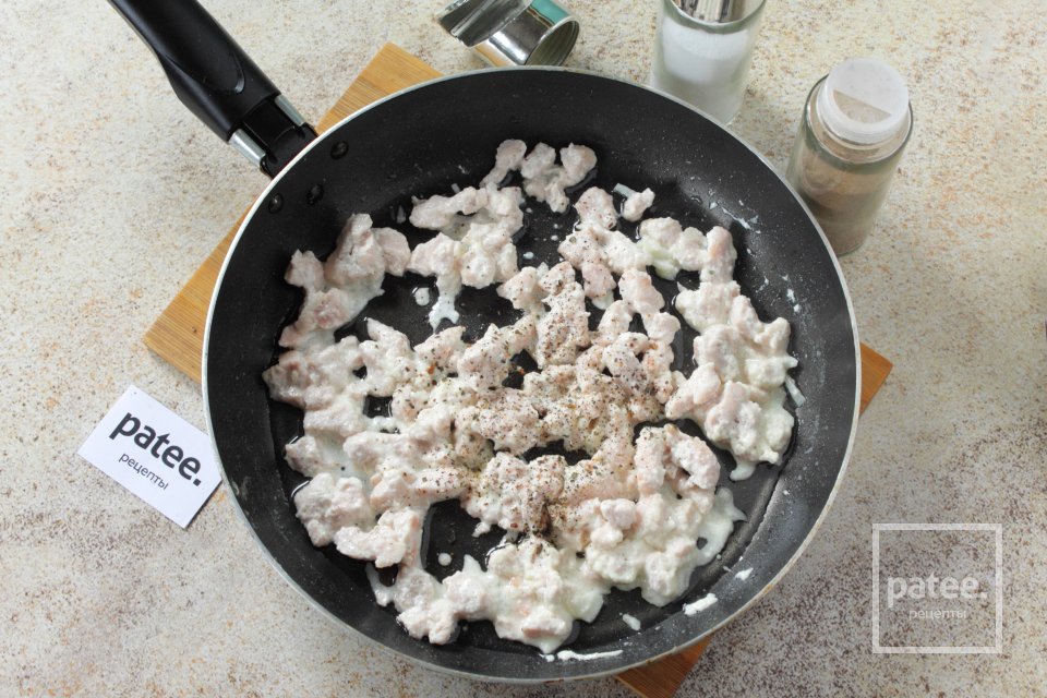 Картофельные тарталетки с курицей - Шаг 5