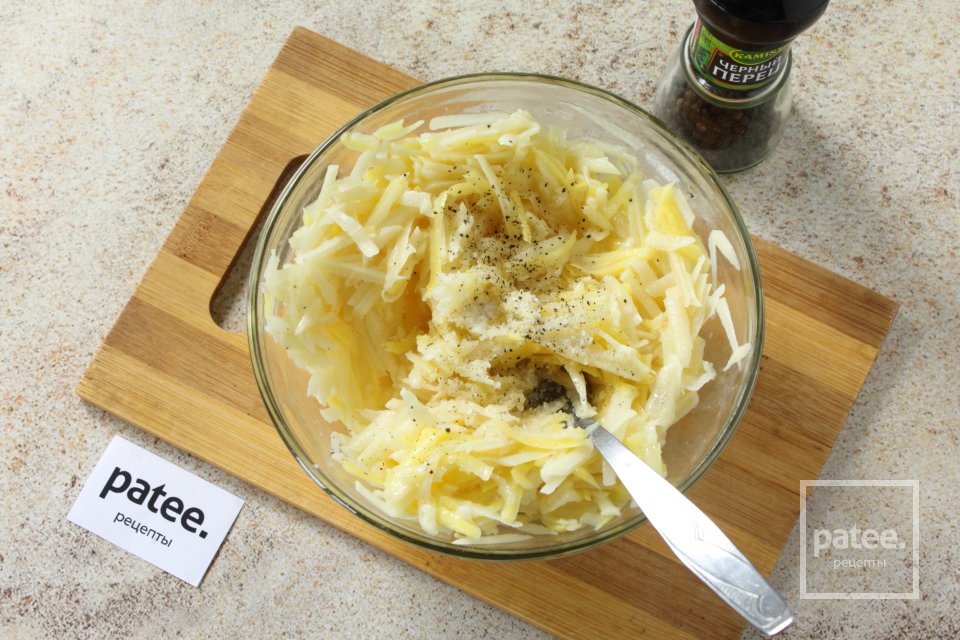 Картофельные тарталетки с курицей - Шаг 8