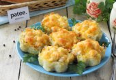 Картофельные тарталетки с курицей