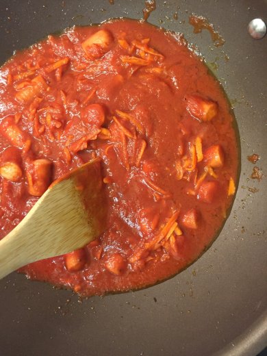 Паста с сосисками - Шаг 2