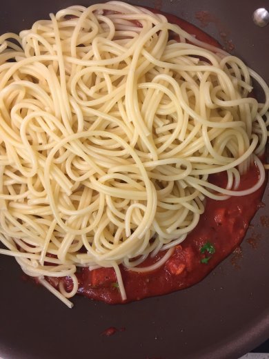 Паста с сосисками - Шаг 3