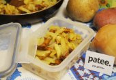 Картофель жаренный с лисичками
