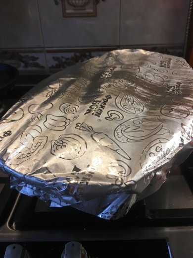 Картофельный гратен с 🧀 сыром чеддер, пармезаном и зелёным луком. - Шаг 8