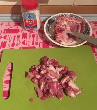 Свинина с капустой и картофелем - Шаг 2