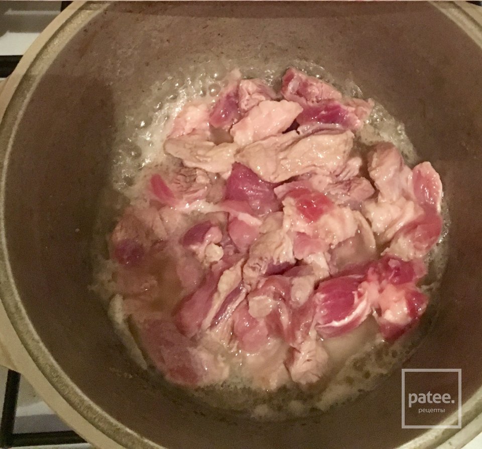 Свинина с капустой и картофелем - Шаг 3