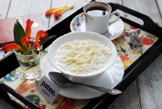 Вермишель молочная для детей на завтрак