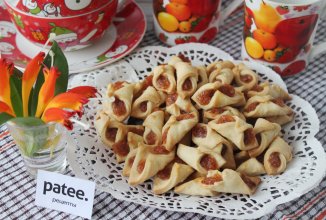 Печенье Минутка с повидлом