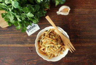 Дайкон в соевом соусе