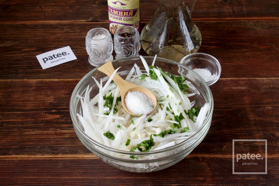 Дайкон в соевом соусе - Шаг 6