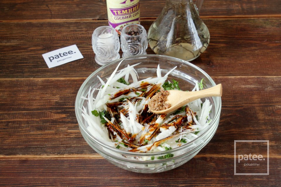 Дайкон в соевом соусе - Шаг 8