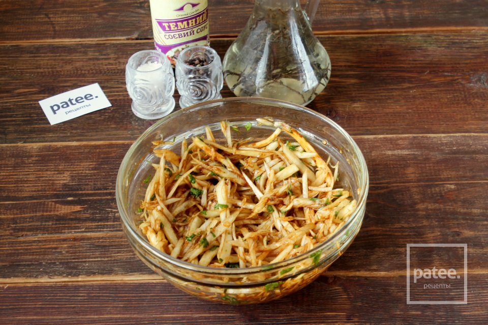 Дайкон в соевом соусе - Шаг 9