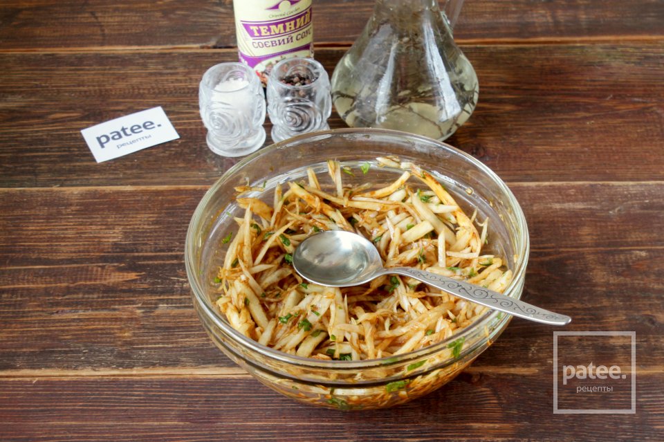 Дайкон в соевом соусе - Шаг 10