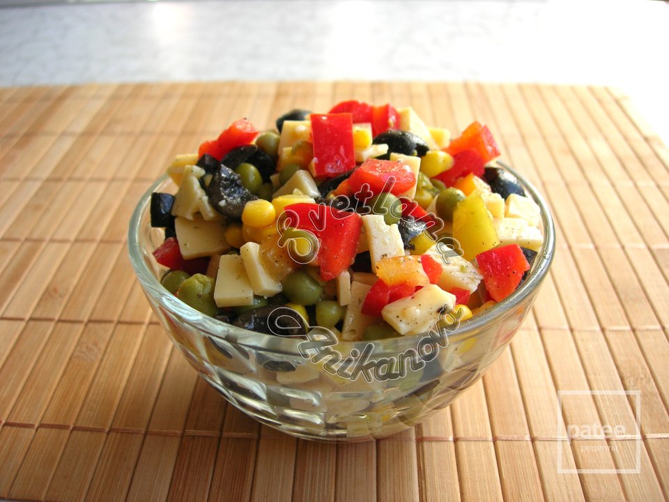 Новогодний САЛАТ «КОНФЕТТИ» за 10 минут до прихода гостей - Шаг 1