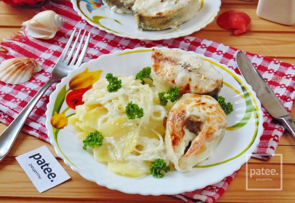 Судак с картофелем запеченный в духовке - Шаг 8