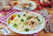 Судак с картофелем запеченный в духовке