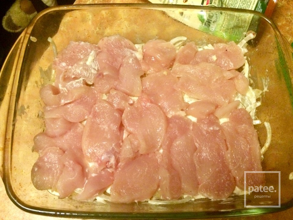 Куриное филе по-французский. - Шаг 5