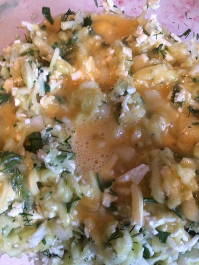 Кабачковые оладьи - Шаг 9