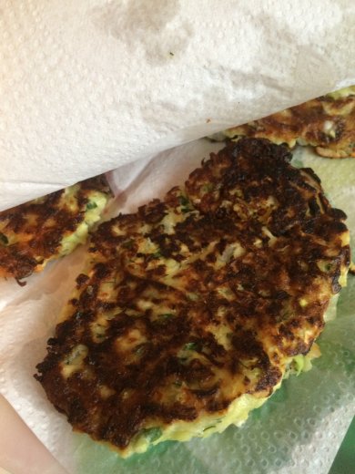 Кабачковые оладьи - Шаг 12