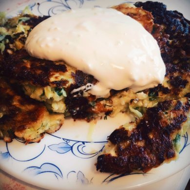 Кабачковые оладьи - Шаг 13