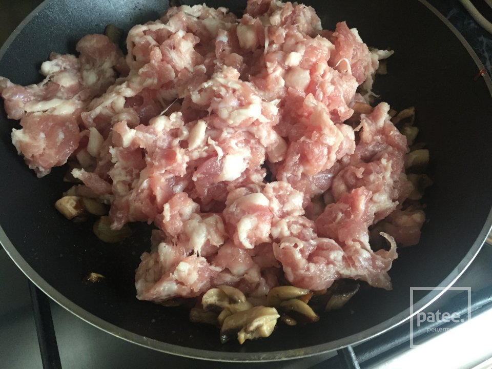 Каннеллони с фаршем под соусом бешамель - Шаг 3