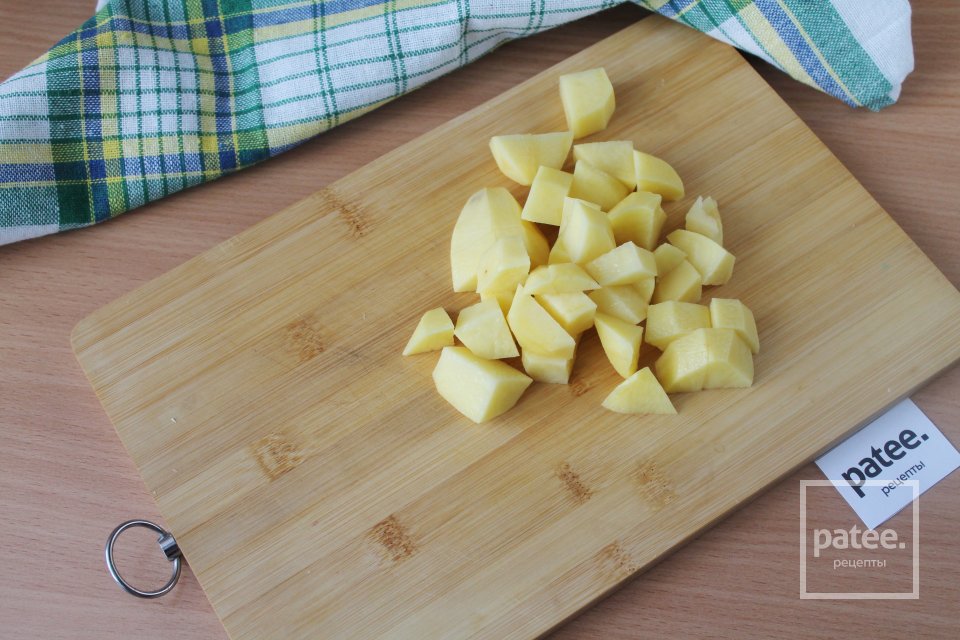 Сливочный суп с курицей - Шаг 5