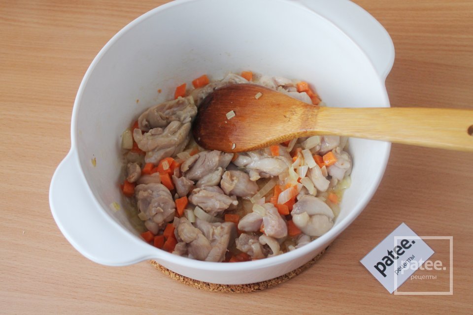 Сливочный суп с курицей - Шаг 10