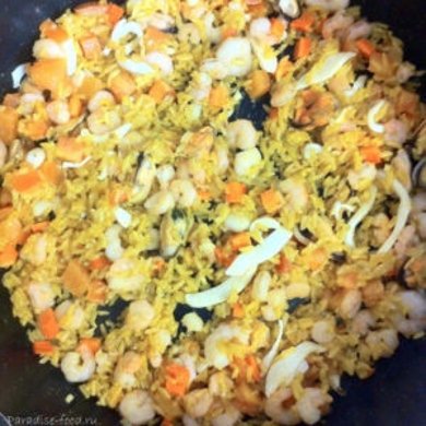 Диетическая паэлья - Шаг 1